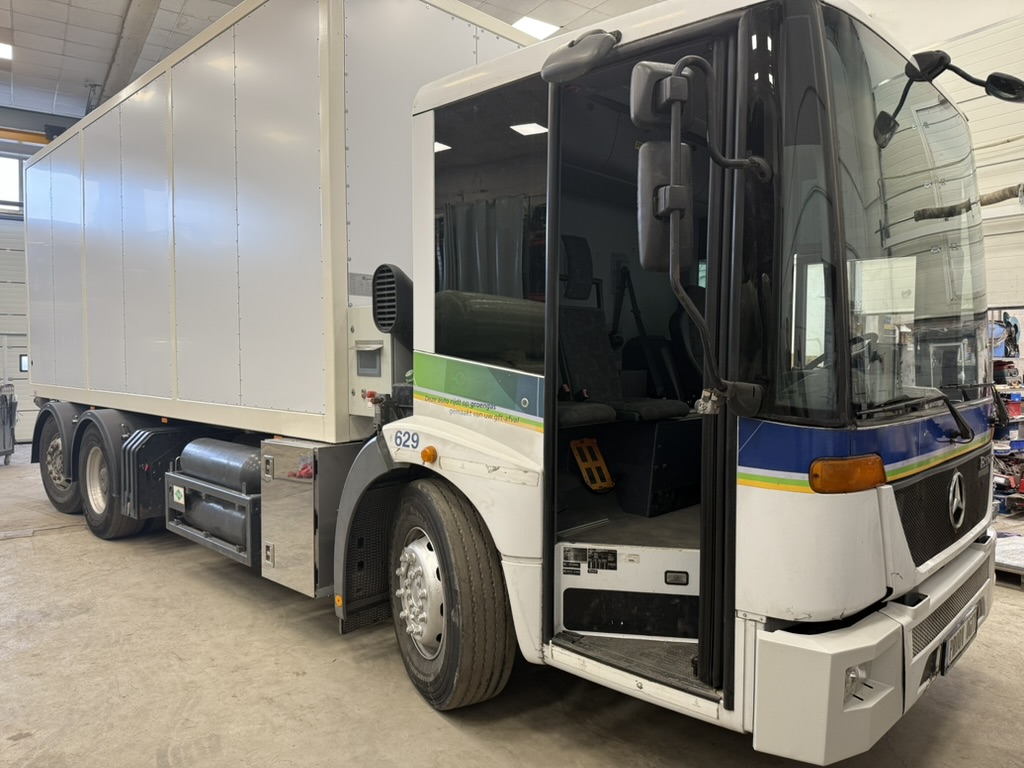 Mobile CNG Loading Station on Mercedes Econic